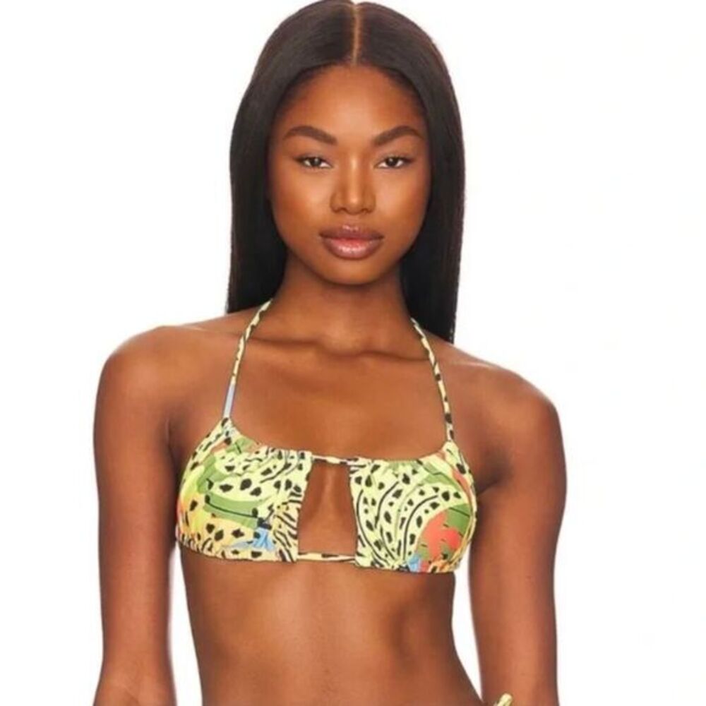 NEW  It’s Now Cool‎ x free people bananas string bikini top, size XS